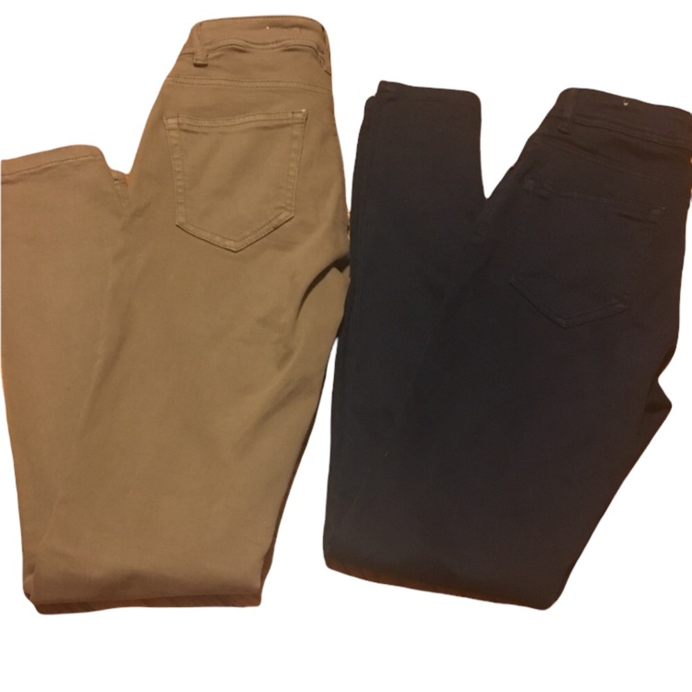 Zara skinny jeans size 2 two pairs